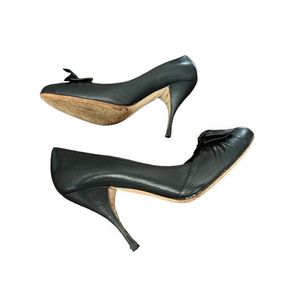 Miu Miu Italy Leather Heels - Picture 7 of 9